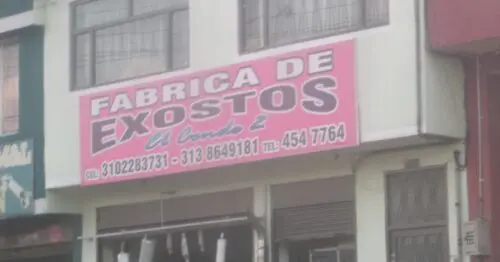 FABRICA DE EXOSTOS EL CONDE 2 FABRICA DE EXOSTOS EL CONDE 2
